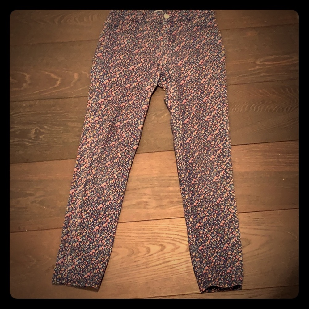 Floral ballerina jeggings